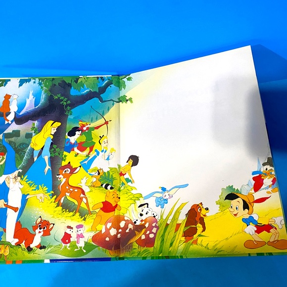 WALT DISNEY NWT VTG 1987 THE SWORD IN THE STONE HARDCOVER COLLECTIBLE BOOK 95p. - Picture 4 of 13